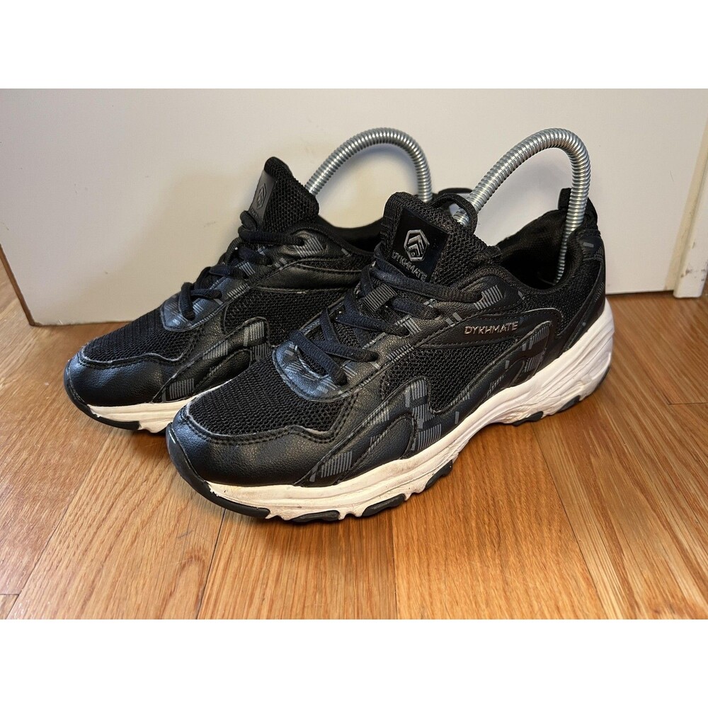 DYKHMATE Shoes Womens Size 7.5 Black Athletic Trail Running Sneakers DM128017